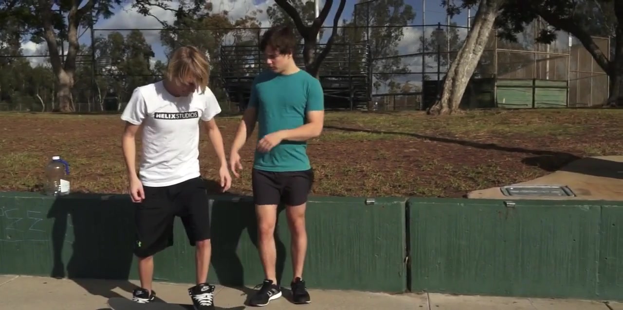 Jock Fucks Blonde Skater