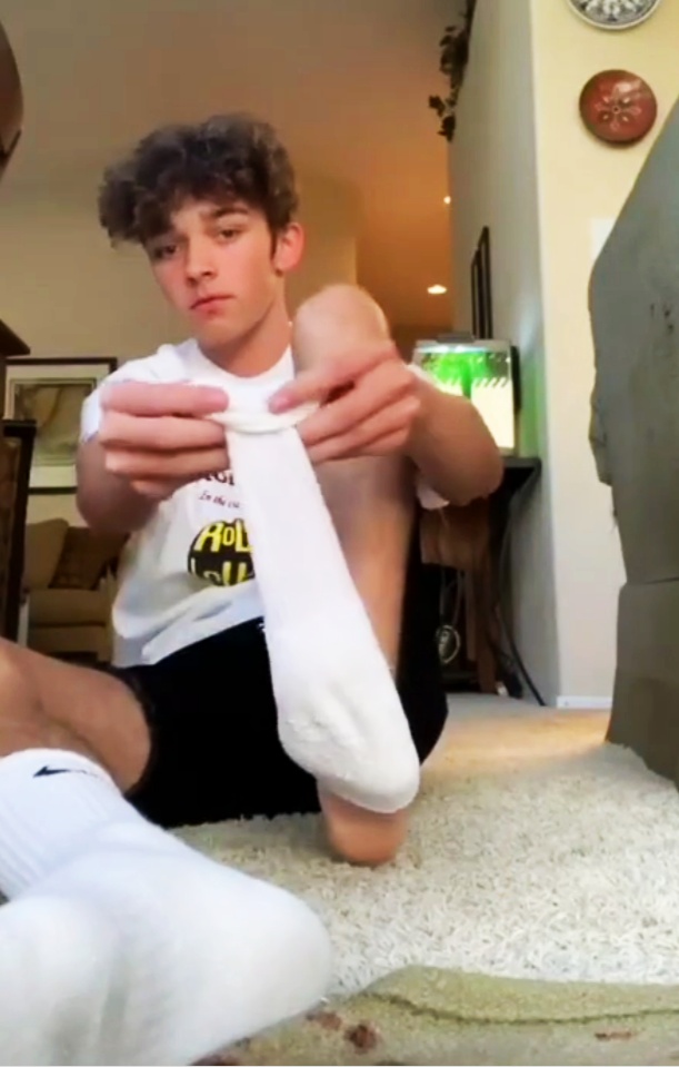 Twink socks and feet