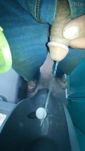 Constriction Worker in porta potty