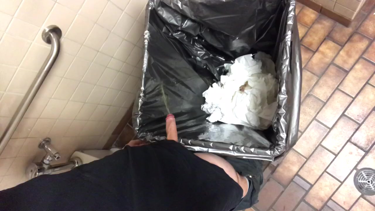 Pissing in the Garbage - video 2