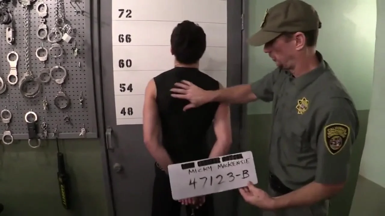 BDSM GAY: Prison undress search - ThisVid.com