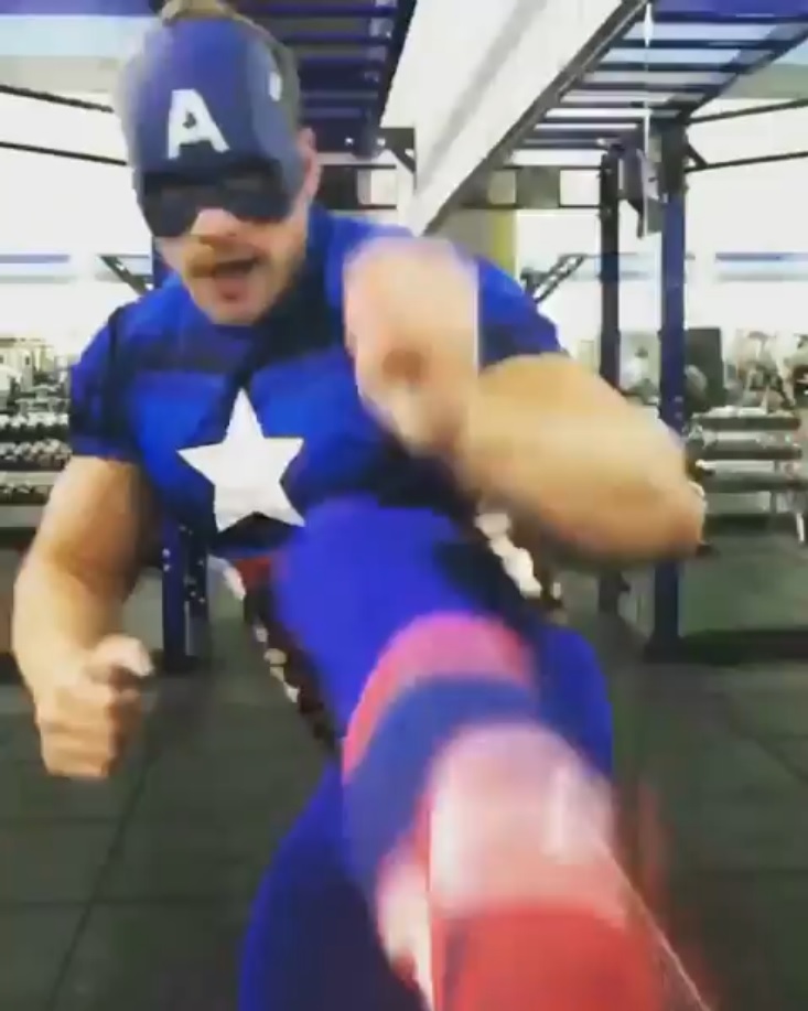 Captain America Training