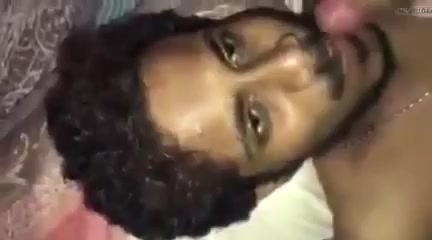 Tamil guy spanking on face