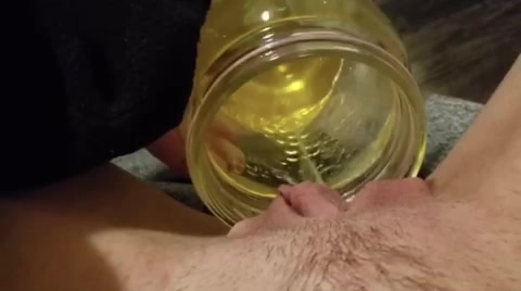 Hot Golden Yellow Pee in a Glass