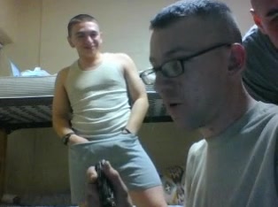 ARMY GUYS CHILLING ON CAM CRAZY