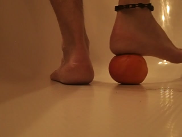 orange stomping