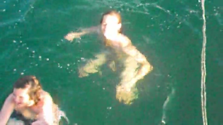 Naked on yacht