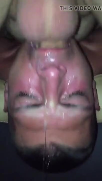 GAGGED and snot and cum all over my face