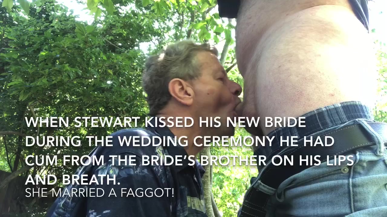 Stewart sucks off his wife’s brother