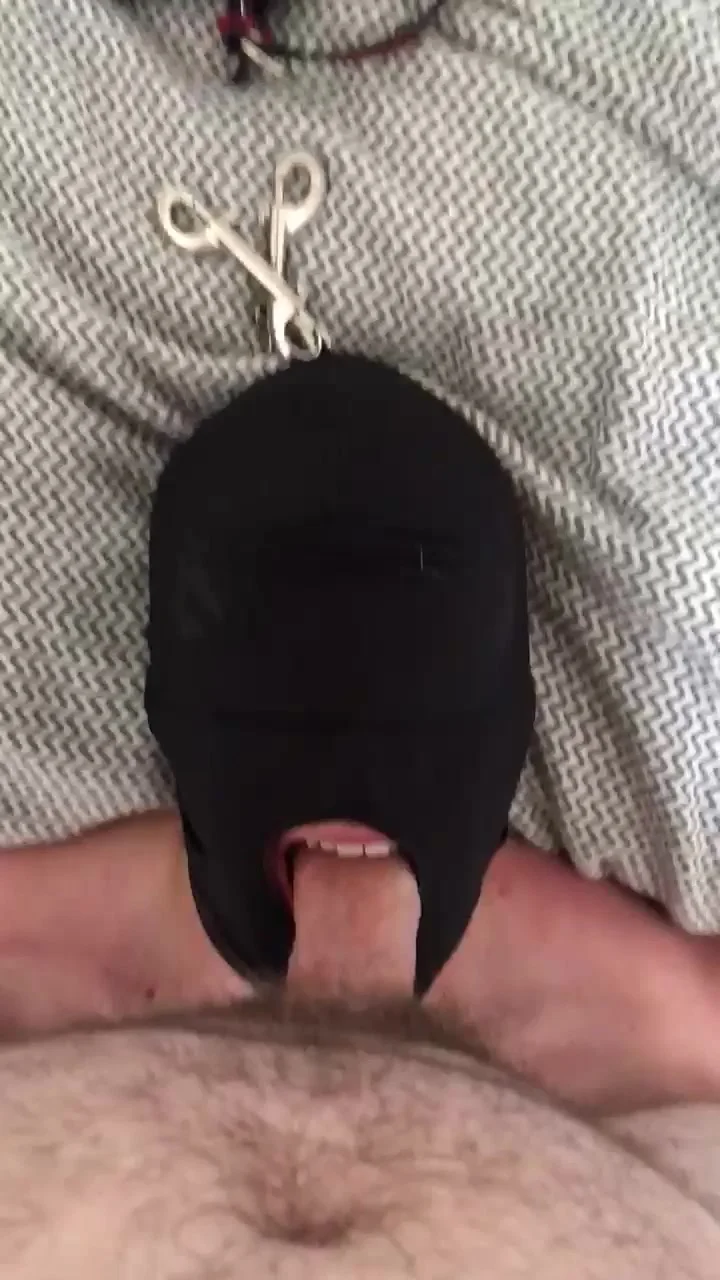 Face fucked in mask