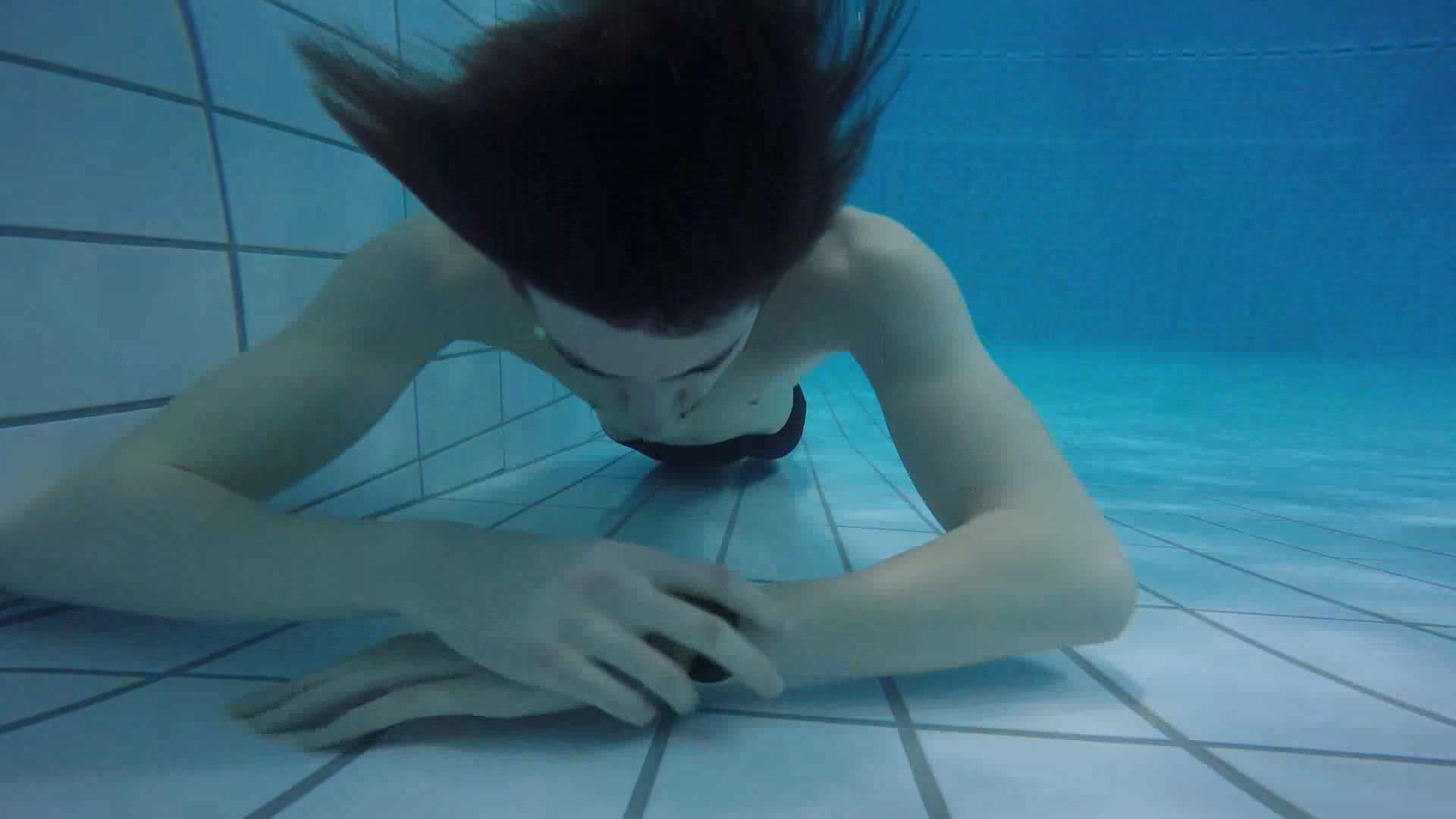 Underwater barefaced static breathold
