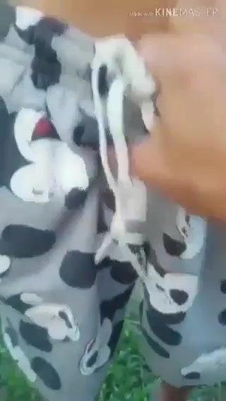 Sucked him outdoor