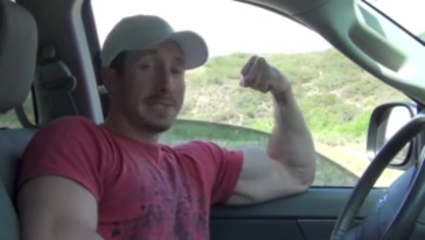 Tutorial on how to flex bicep in a car