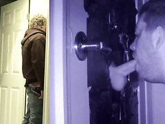 Glory Hole 9 Country Guy Sucked then Rimmed and Fuck
