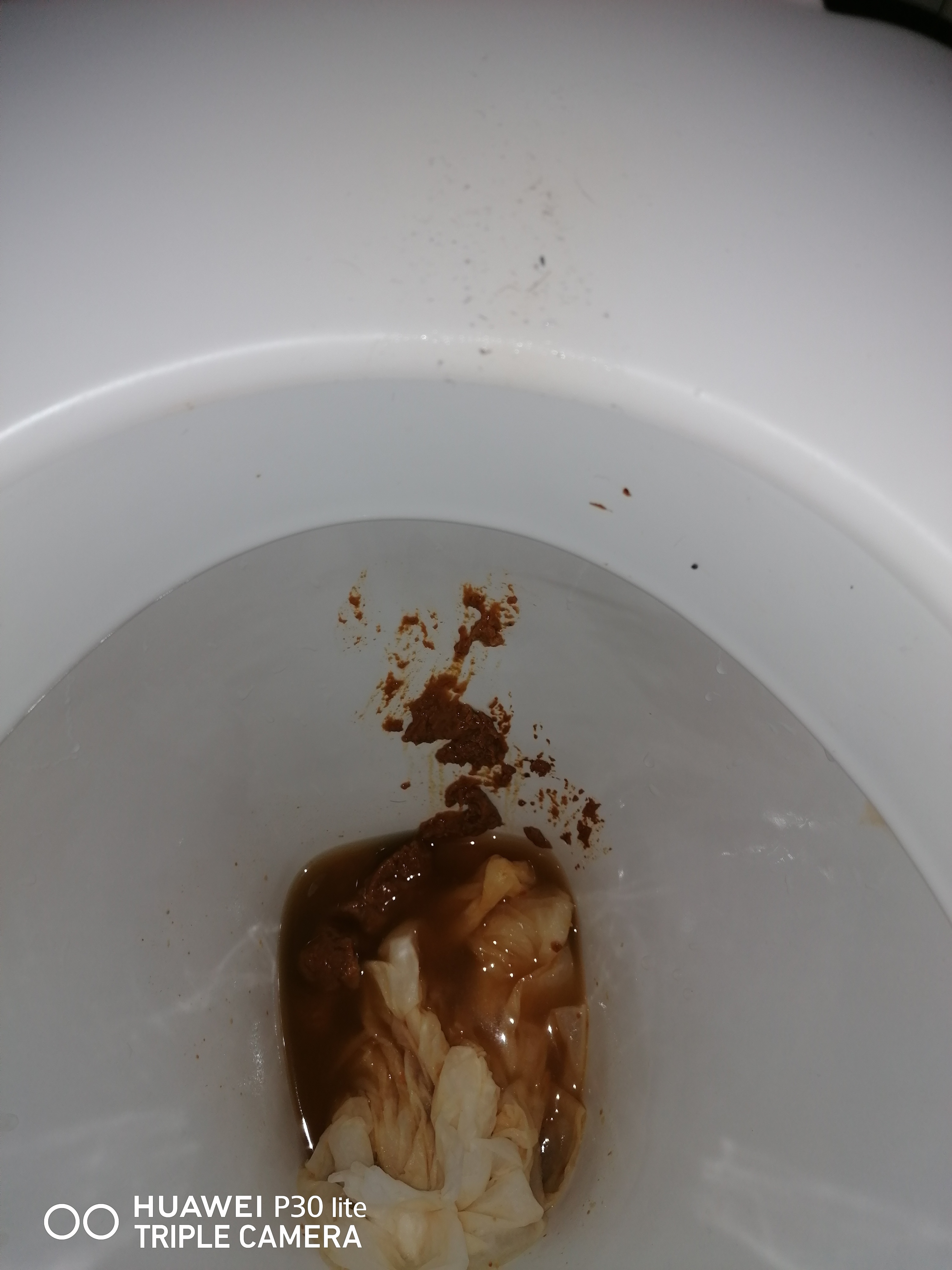 Shitting on my mates toilet after work again