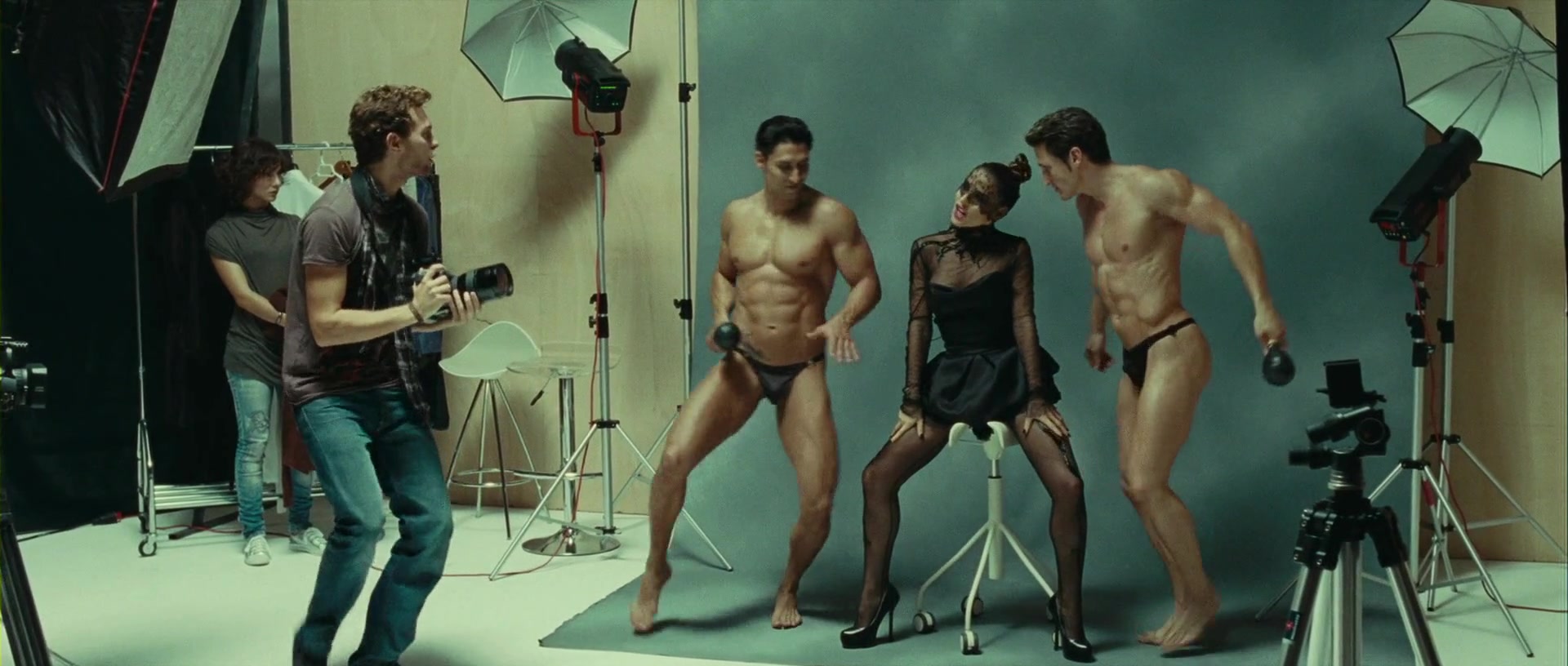 Supermodels get full frontal naked Armani Ad