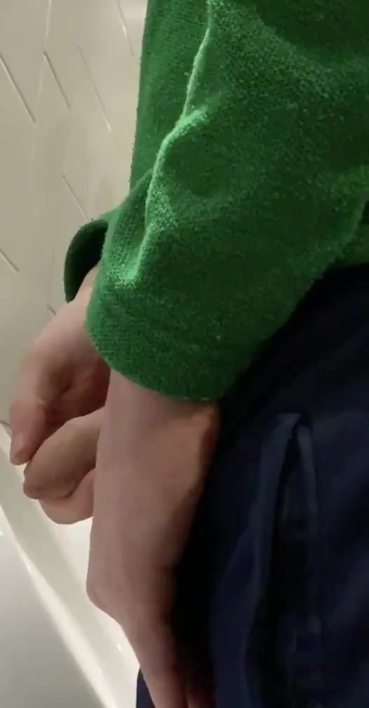 HOT MEN PISSING AT THE URINAL 4 - video 4