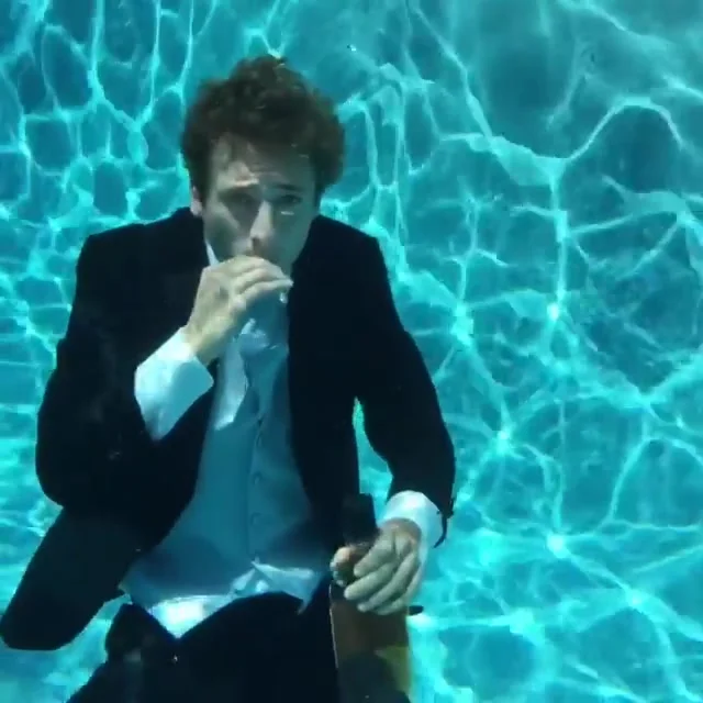 Clothed And Barefaced Underwater ThisVidcom