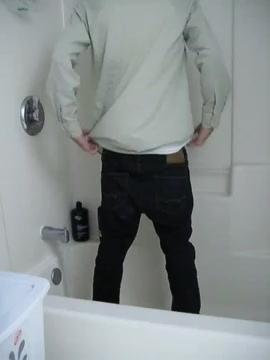 Wet Clothed In The Shower
