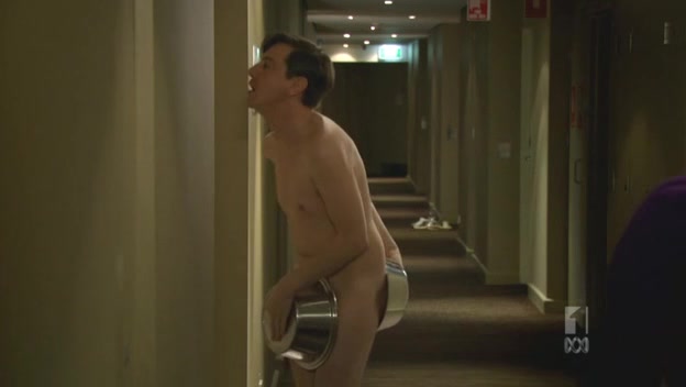 Friend Locks Him Out Hotel Room Naked