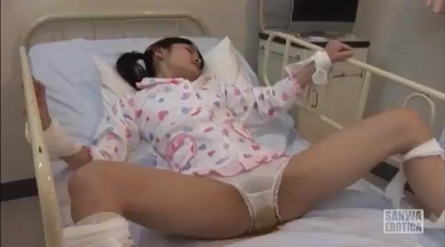Japanese girl hospital panty poop
