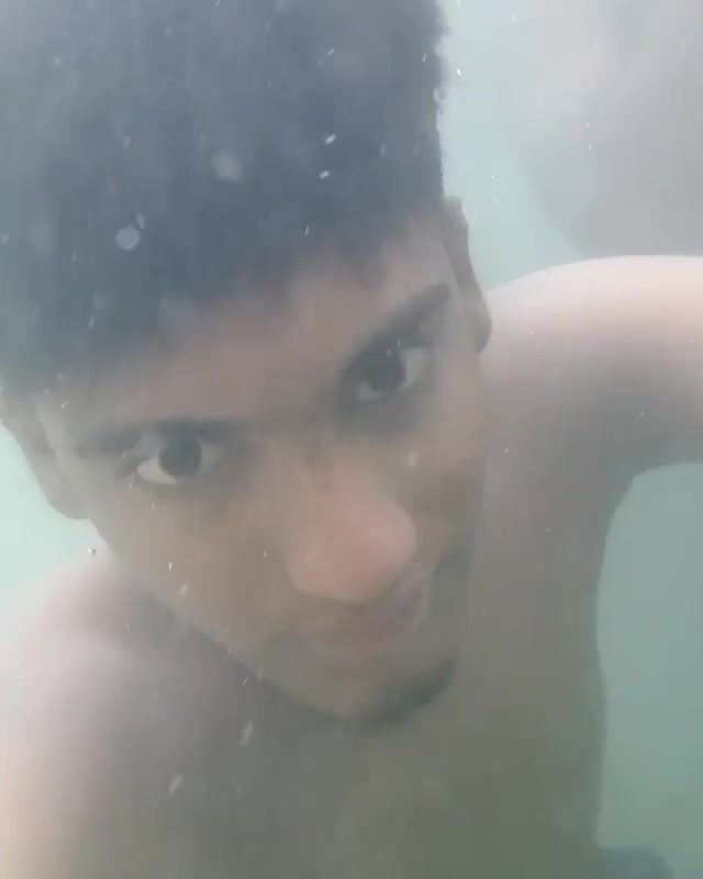Underwater barefaced indian cutie - video 2
