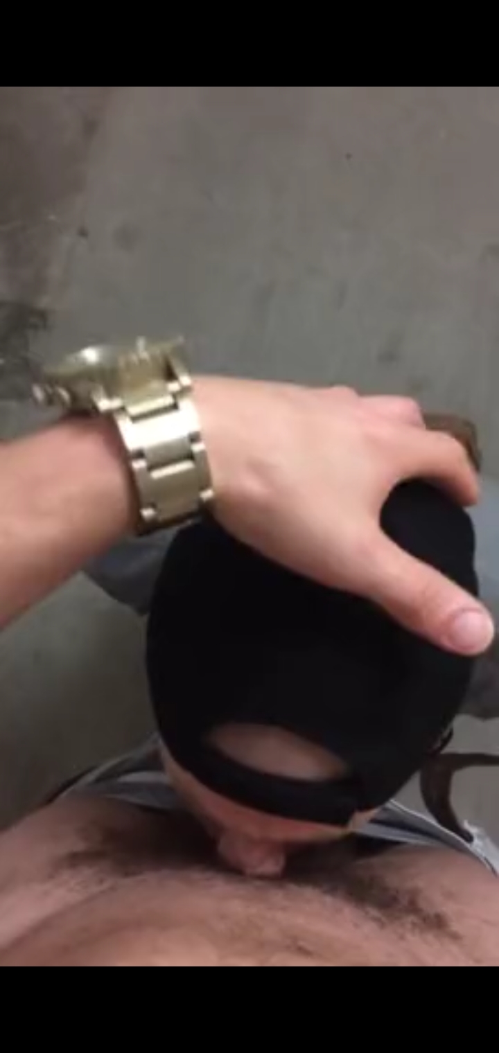 Slave gagged and throat fucked