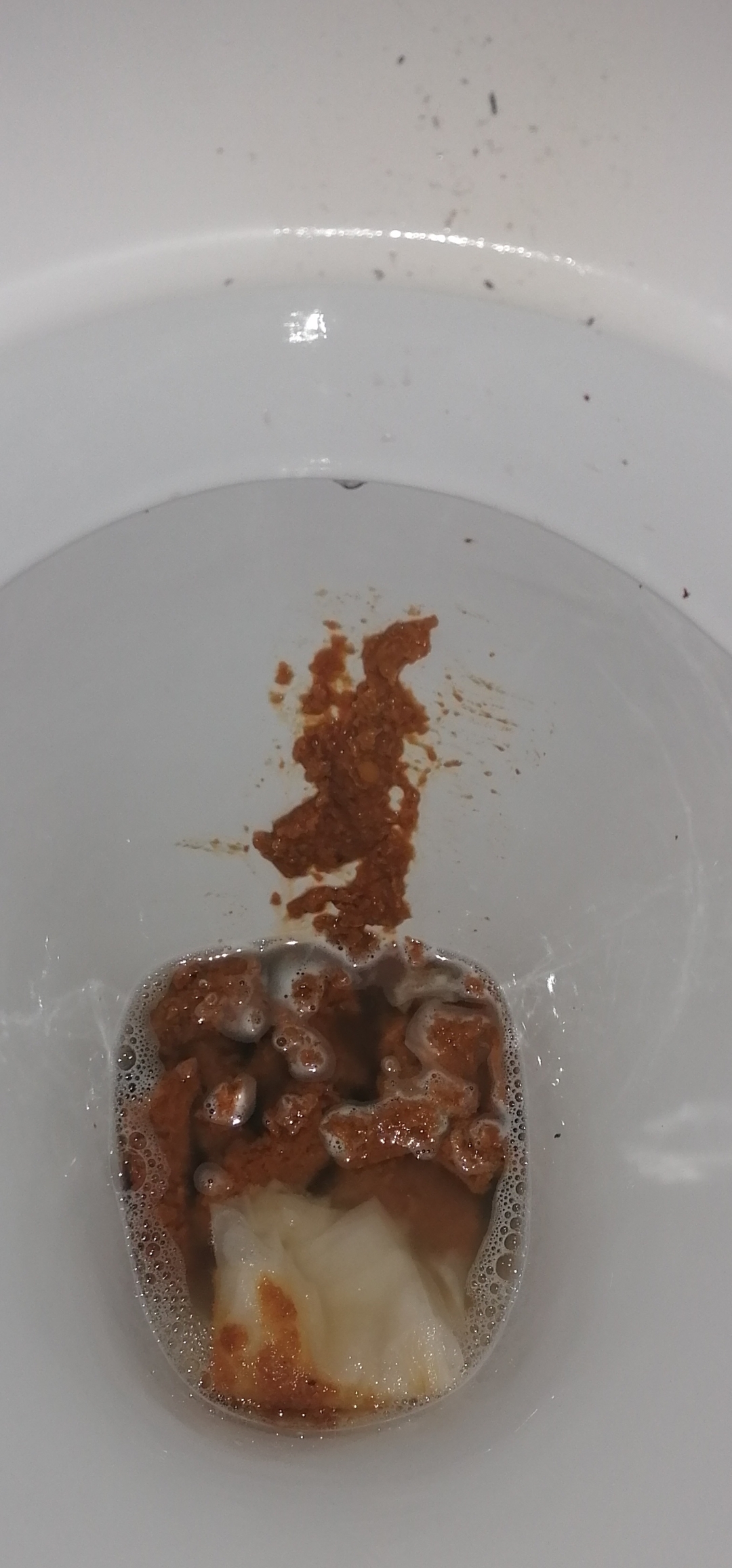 Very desperate shit after work on mates toilet