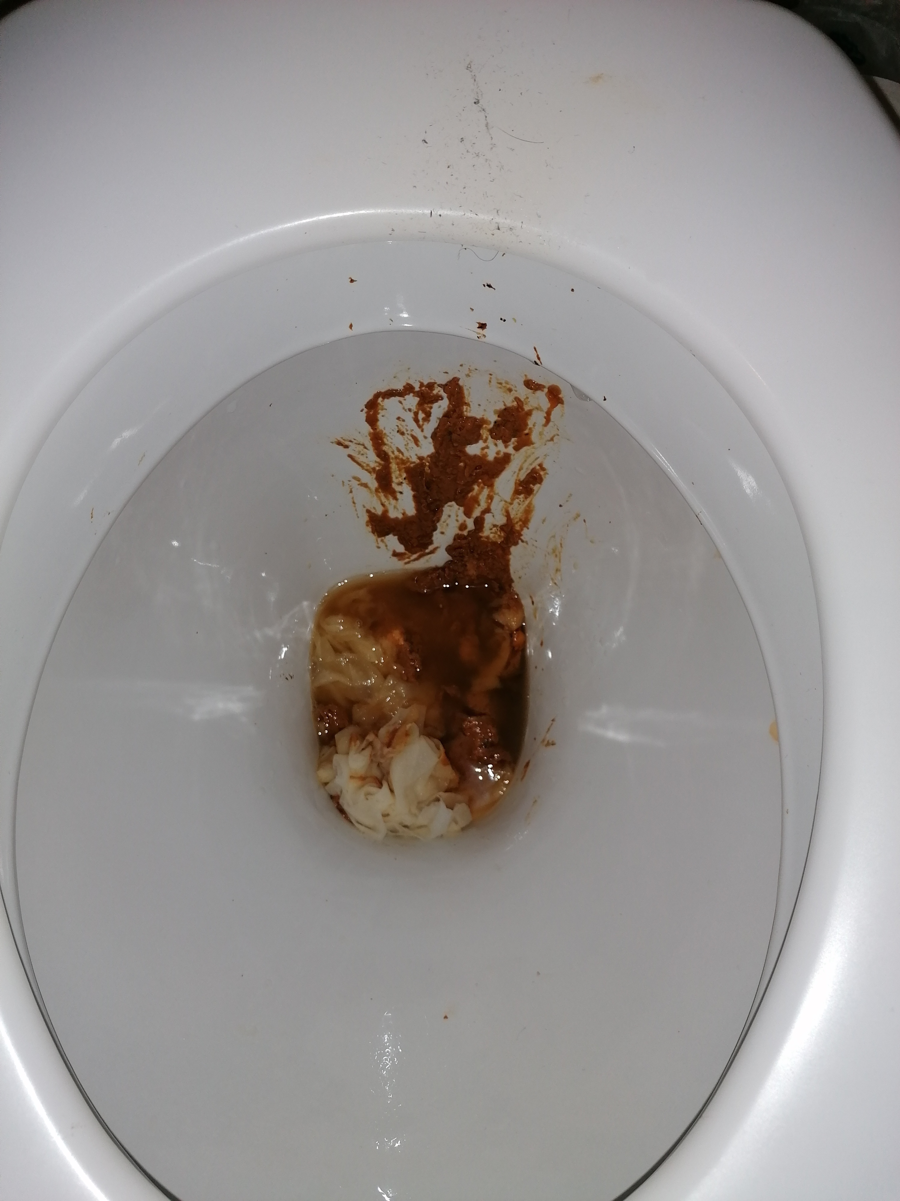 Much needed loose Saturday morning shit on mates toilet