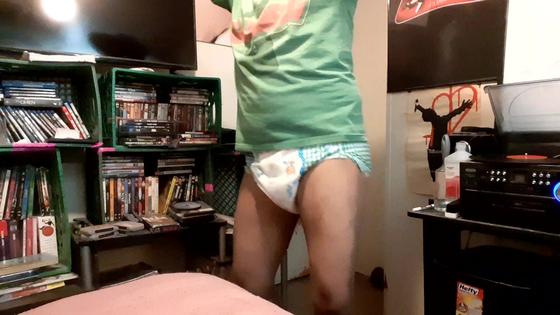 Silly Diaper Dancing