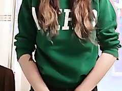 adorable and sexy petite girl peed