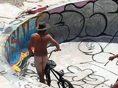 French skater bros naked road trip fun