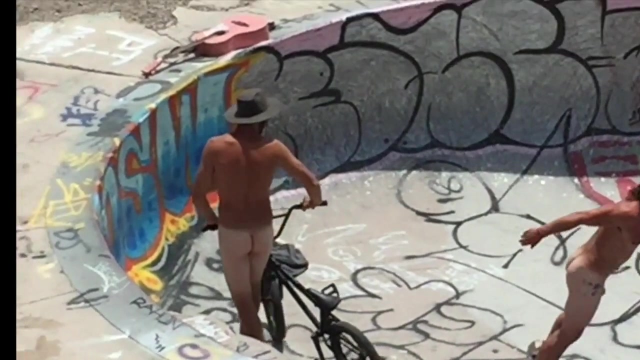 French skater bros naked road trip fun