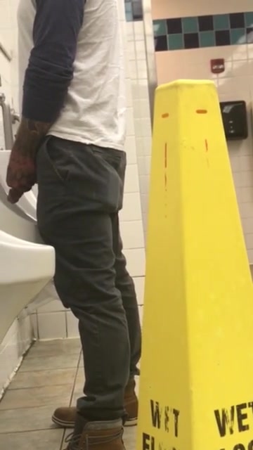 great restroom view