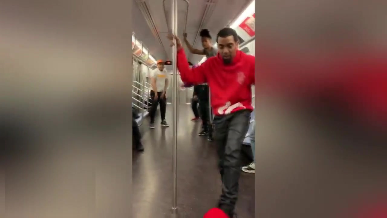 NYC SUBWAY FLASH MOB