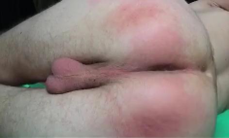 Russian gay self spanking