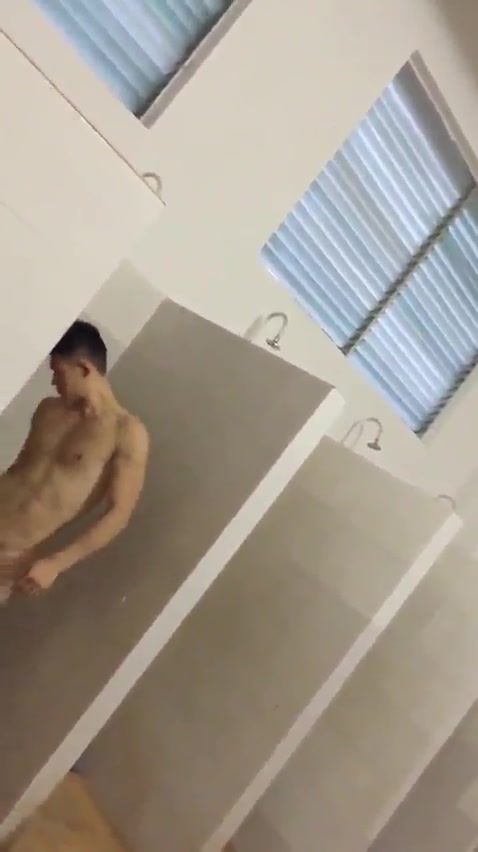 Cute Asian guy after shower