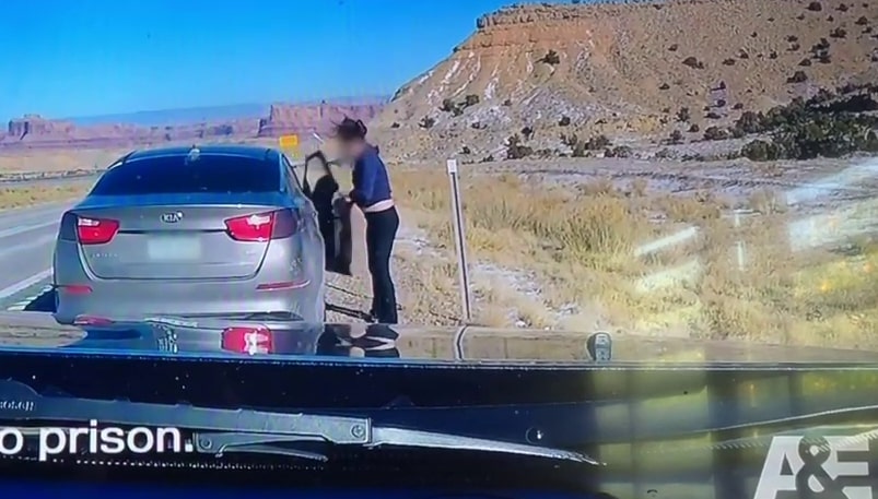 Woman poops during arrest LivePD TV