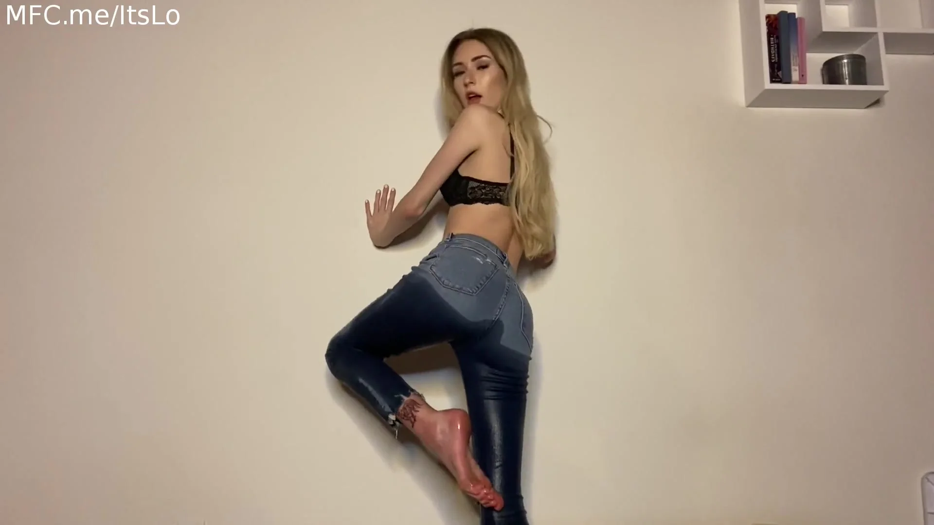 Wetting Her Jeans