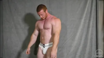 short muscle ginger gay porn