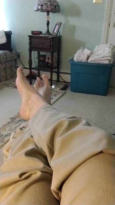 Hunky, Drunken Master with Sexy Voice Demands Foot Worship from Housemate