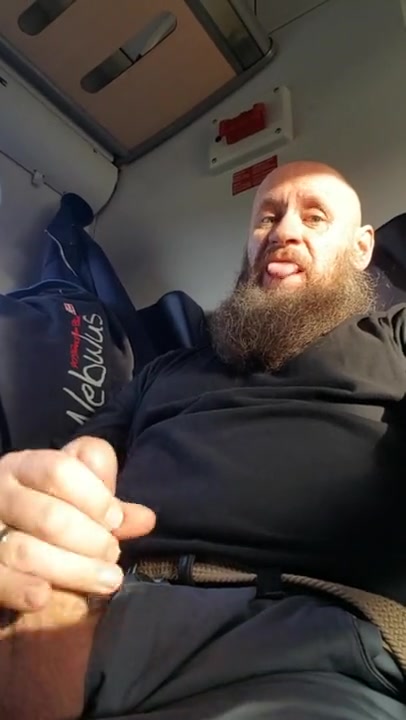 Daddy Cum in the Train