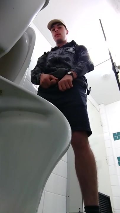Hot young guy pissing - video 2