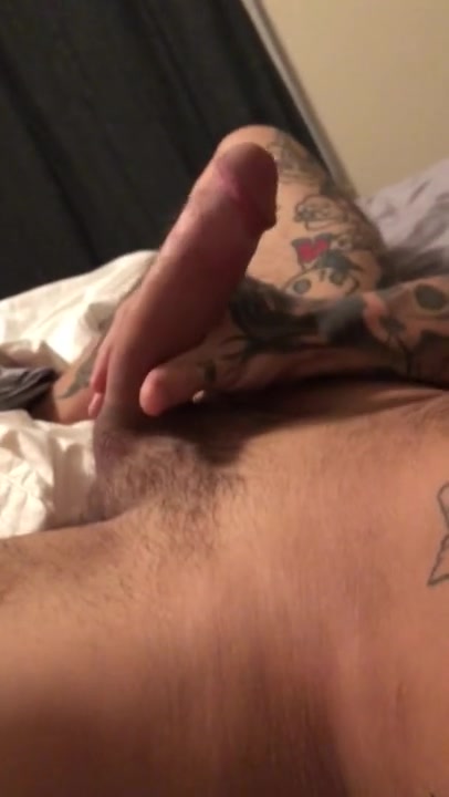 Michael H. wanks his cut cock for you