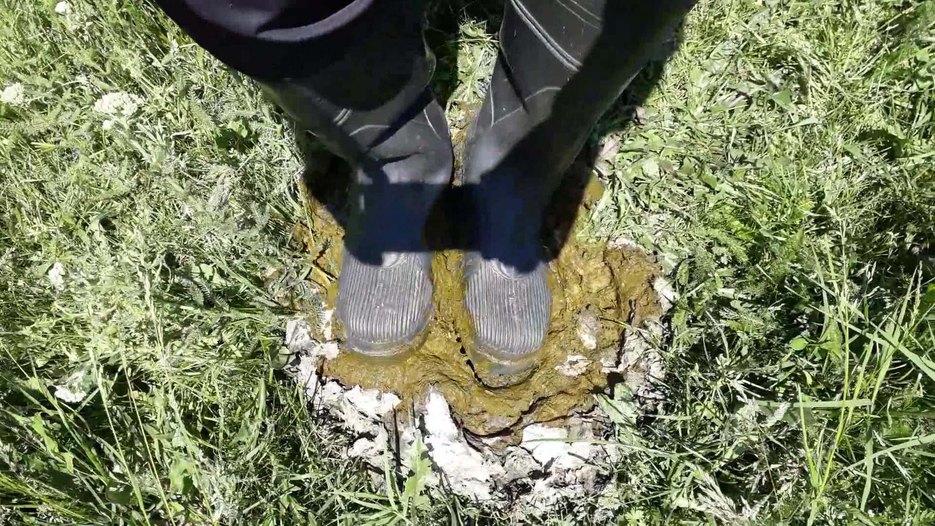 Rubber boots vs cowshit - video 25