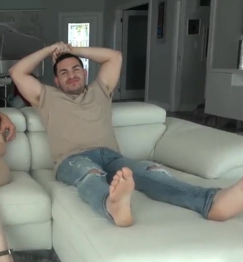 Sexy male pornstar feet