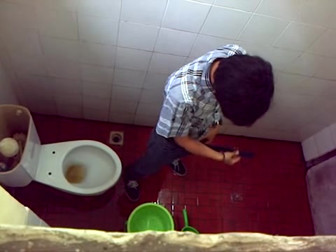 Indonesian Student After Pooping
