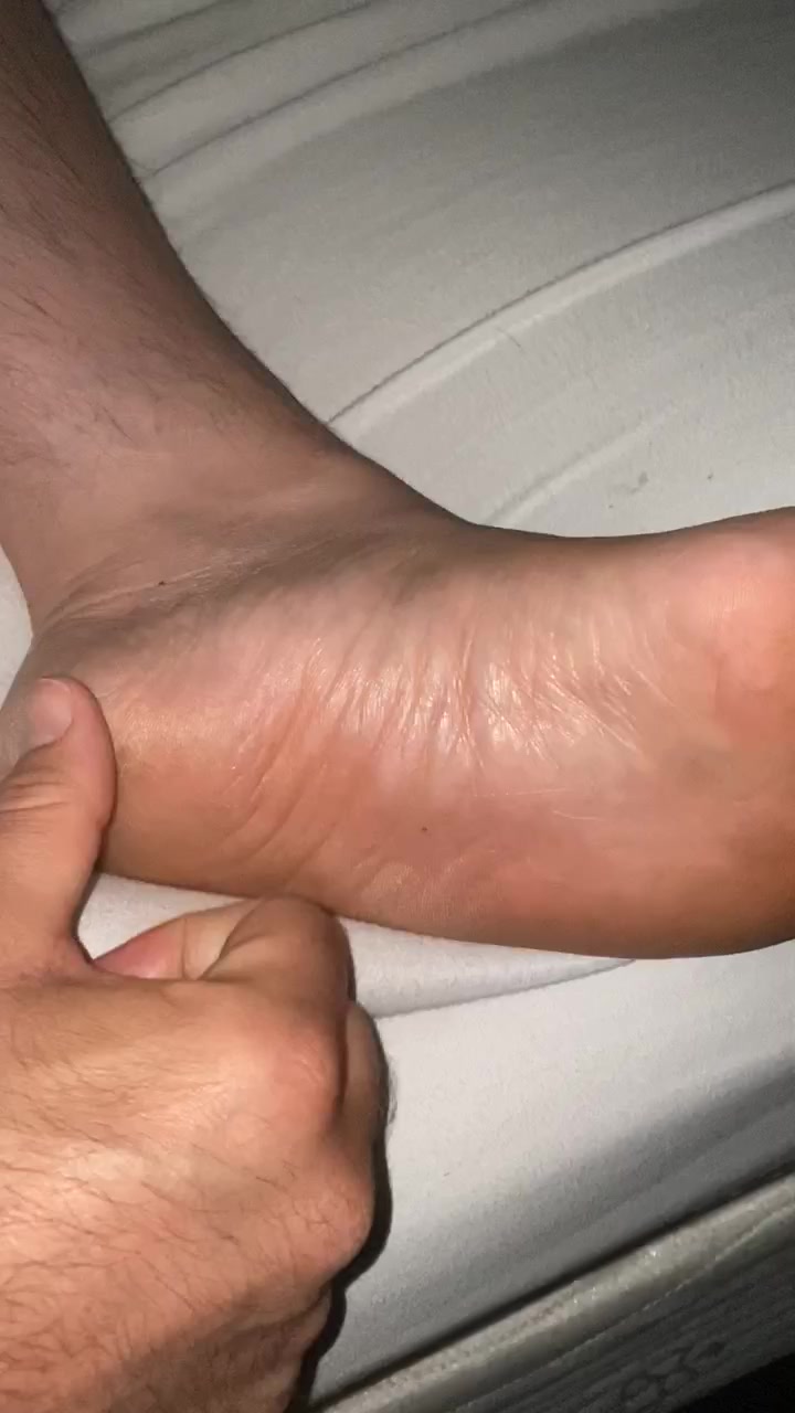 Sleeping friends feet - video 4
