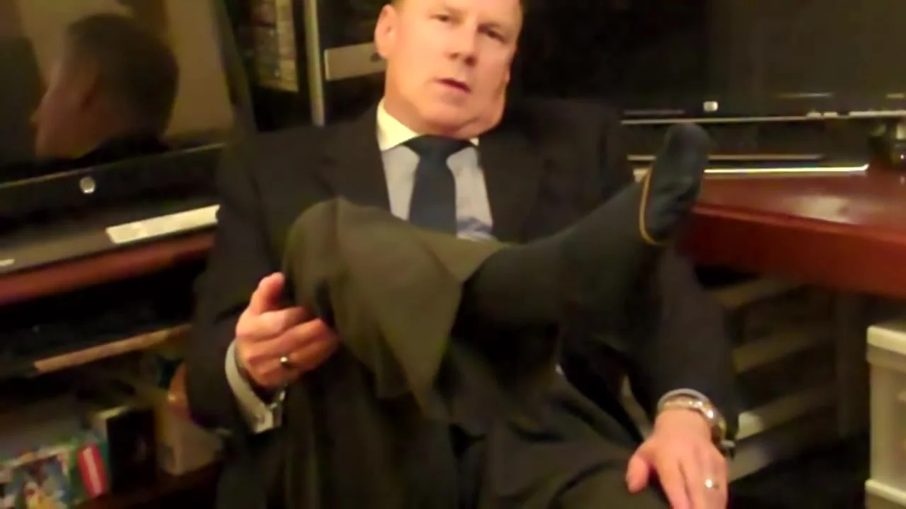 Mature: Boss Suit Tie and Socks - ThisVid.com