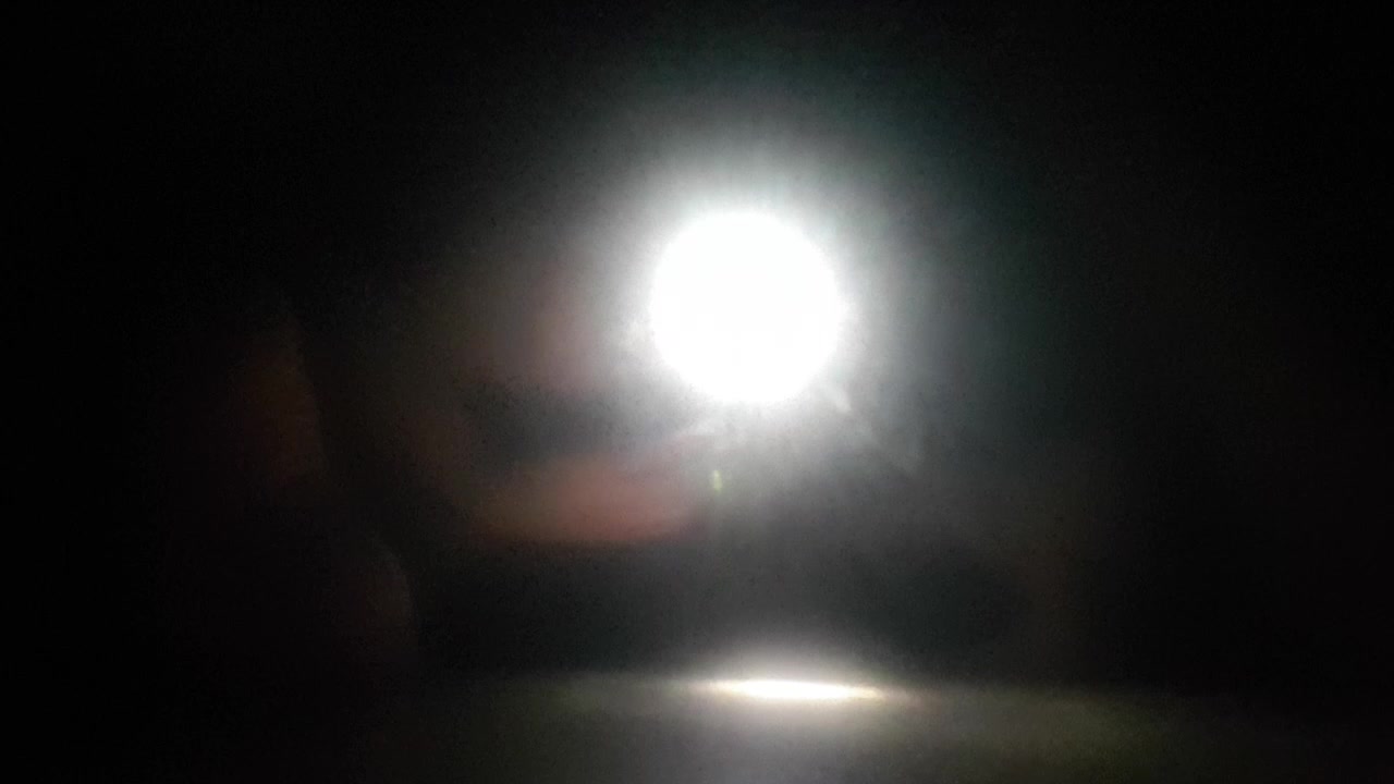 Flash light in my Ass